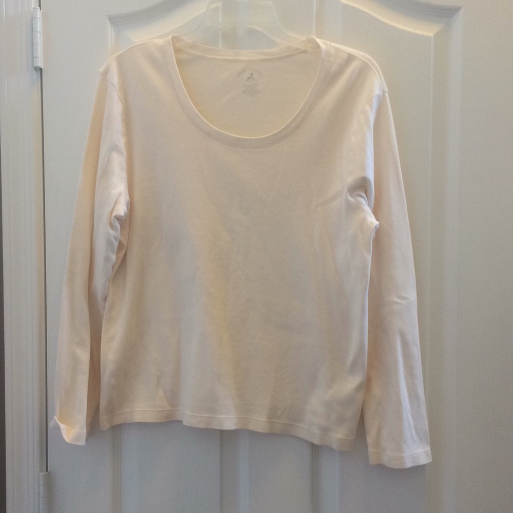 FINAL MARKDOWN Classic ladies white stag tee large